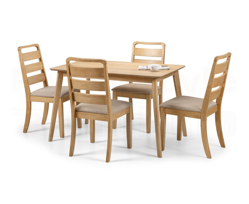 Oden Oak Veneer Rectangular Table