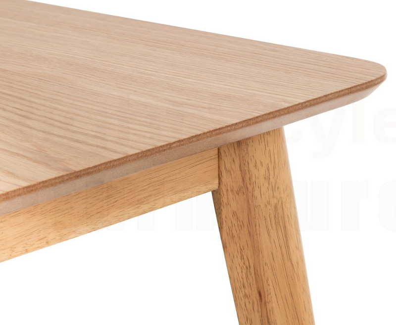 Oden Oak Veneer Rectangular Table