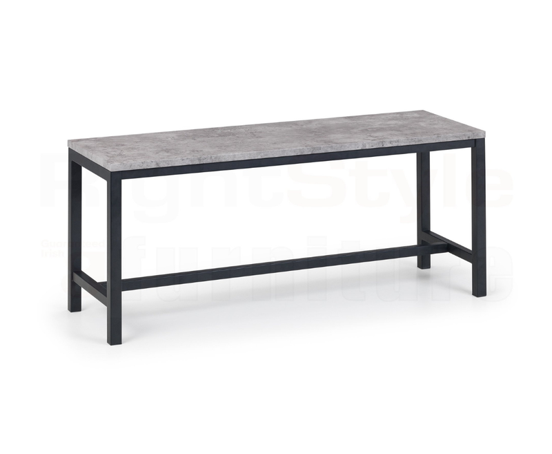 Perth Bench - Concrete Grey