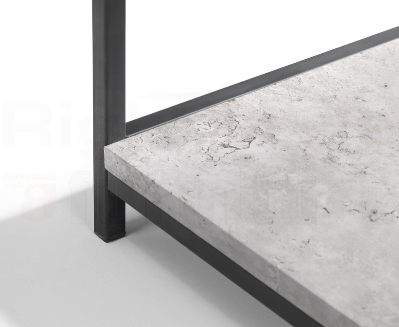 Perth Tall Bookcase - Concrete Grey