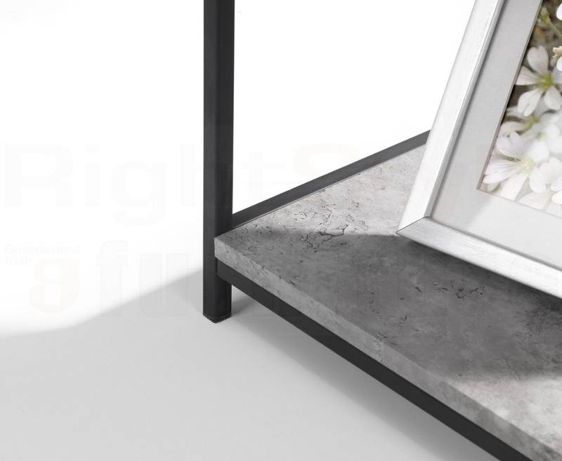 Perth Tall Bookcase - Concrete Grey