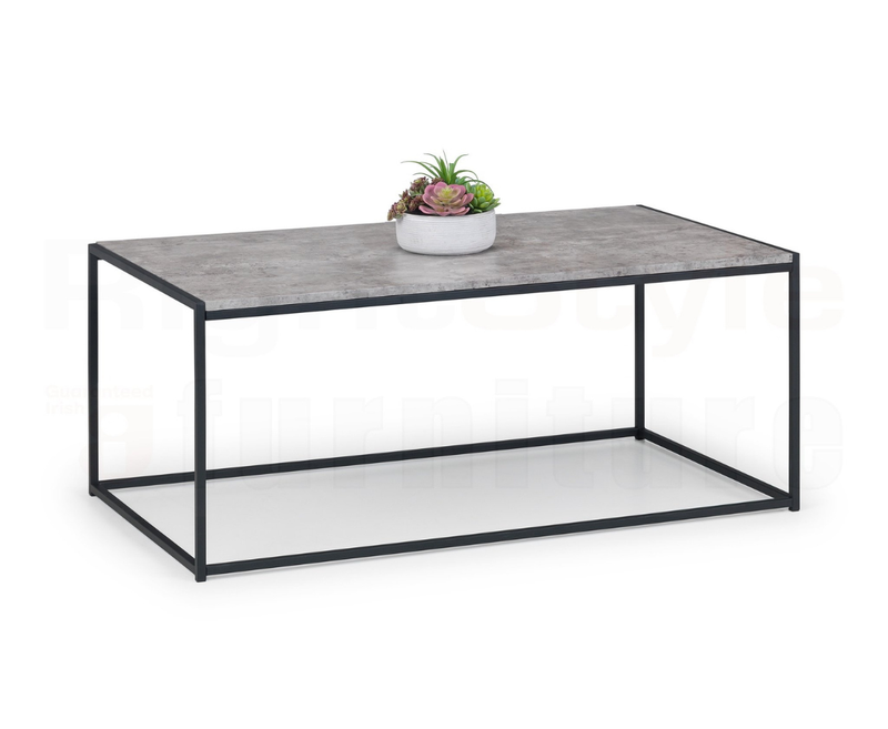 Perth Coffee Table - Concrete Grey