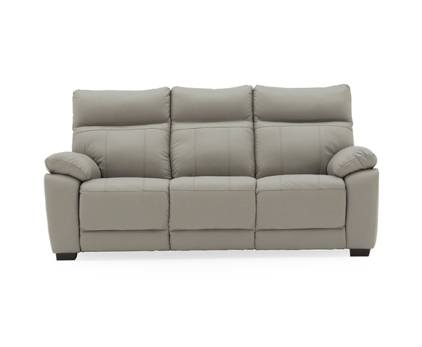Positano 3 Seater Electric Reclining Leather Sofa
