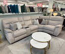 Fiadh Corner Electric Reclining Sofa - Beige
