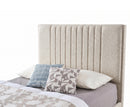 Roma 4ft 6 Double Ottoman Bed Frame - Beige