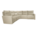 Salina Corner Reclining Sofa - Beige