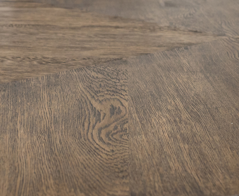 Samara 1.8m Oval Dining Table - Dark Oak