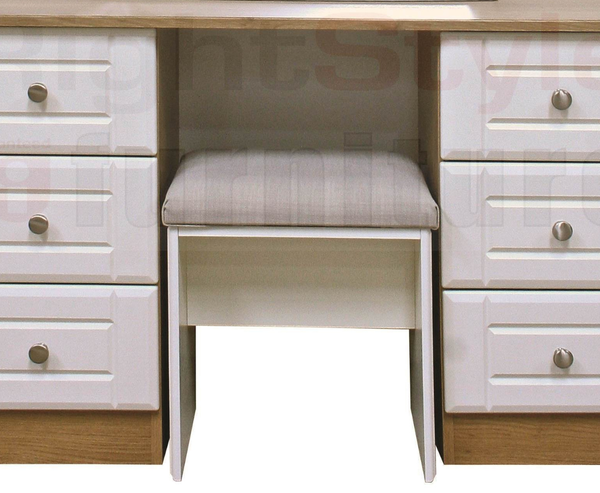 Shannon Dressing Table Double Pedestal