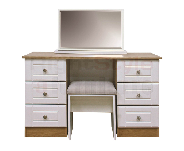 Shannon Dressing Table Single Pedestal