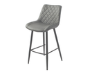 Silvia Bar Stools Grey PU