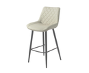 Silvia Bar Stools Taupe PU