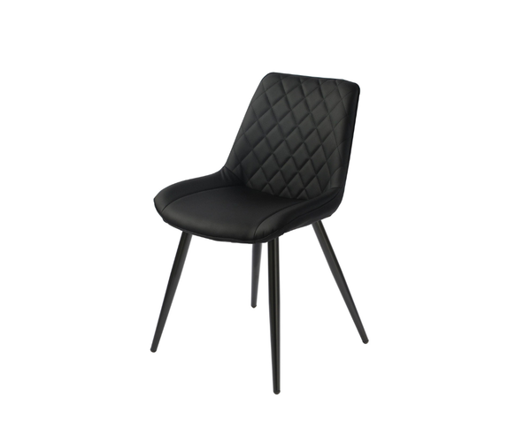 Silvia Black Chair PU