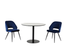 Sutton Velvet Dining Chair - Navy