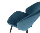 Sutton Velvet Dining Chair - Teal