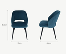 Sutton Velvet Dining Chair - Teal