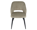 Sutton Velvet Dining Chair - Mink