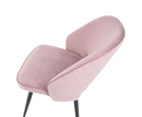 Sutton Velvet Dining Chair - Pink