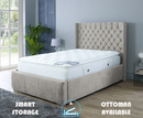 Rose 5ft Kingsize Ottoman Bed Frame