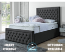 Lewis 5ft Kingsize Ottoman Bed Frame