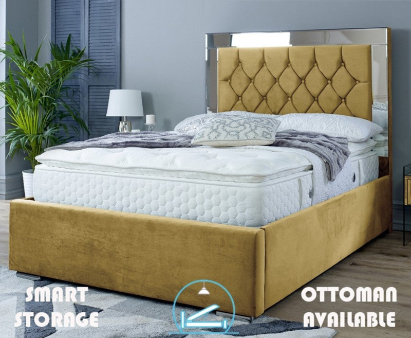 Dormer 3ft Single Ottoman Bed Frame