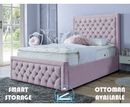 Lewis 6ft Superking Ottoman Bed Frame