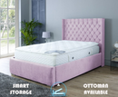 Rose 6ft Superking Ottoman Bed Frame