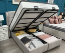 Viera 6ft Superking Ottoman Bed Frames - Grey