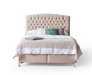 Venus 4ft 6 Double Ottoman Bed Frame - Sand