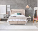 Venus 6ft Superking Ottoman Bed Frame - Sand