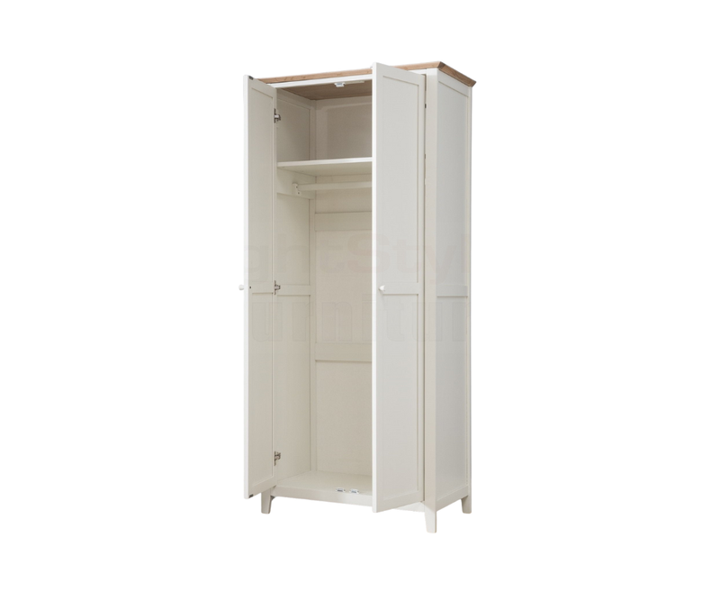 Bolton Shaker 2-Tone 2 Door Wardrobe