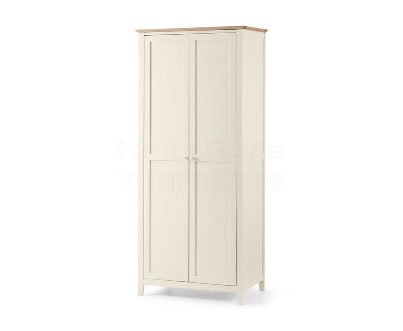 Bolton Shaker 2-Tone 2 Door Wardrobe