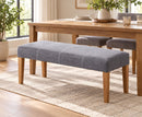 Zara Bench - Grey