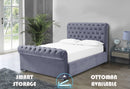 Benito 5ft Kingsize Ottoman Bed Frame