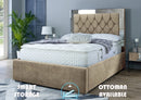 Dormer 4ft Small Double Ottoman Bed Frame