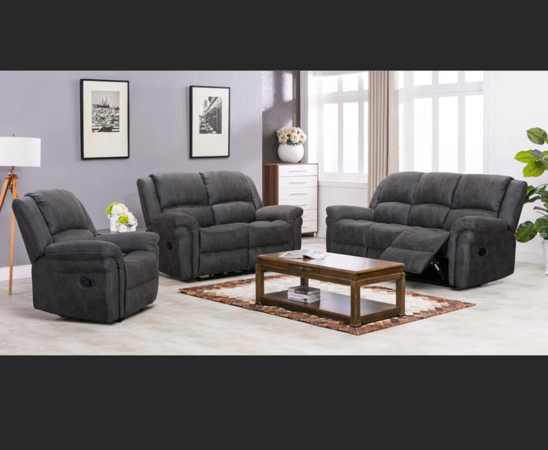Gloucester 2 Seater Recliner Sofa - 2 Colours