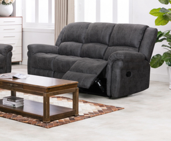 Gloucester 3 Seater Recliner Sofa - 2 Colours