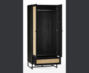 Pami 2 Door Wardrobe - 2 colours