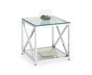 Mezi Lamp Table - Silver