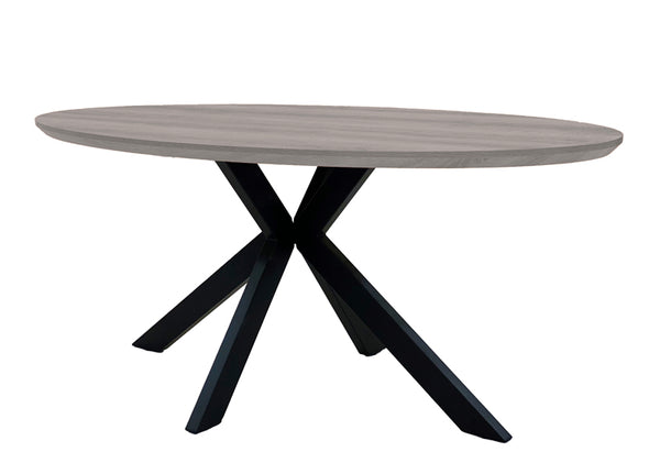 Manhattan 180cm Oval Dining Table