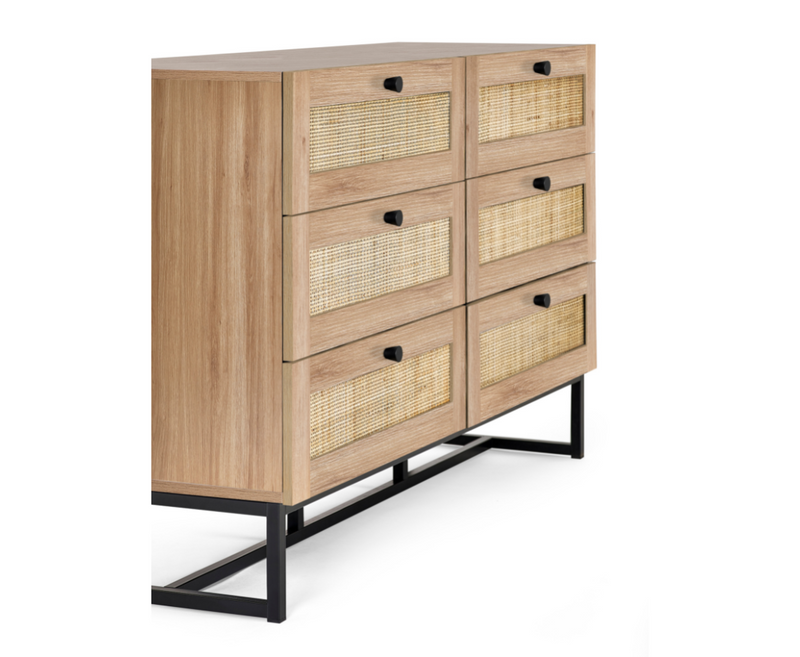 Pami 6 Drawer Chest - 2 colours