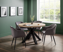 Bently Round Dining Table - Oak