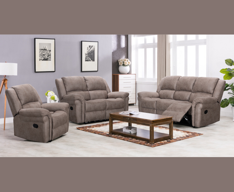 Gloucester 1 Seater Recliner Sofa - 2 Colours