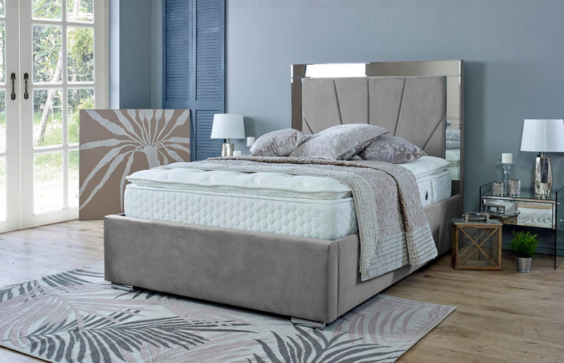 Aurora 4ft Bed Frame- Naples Grey