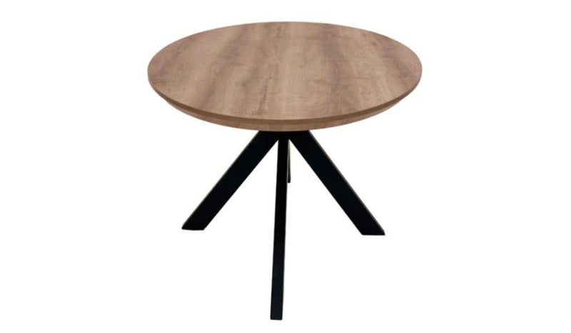 Manhattan 120cm Round Table Fixed