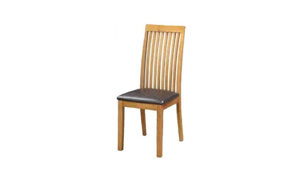 Sienna City Oak  Dining Chair Brown