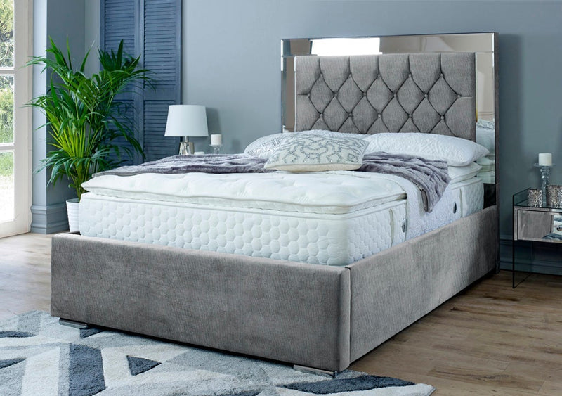 Dormer 4ft 6 Double Bed Frame- Naples Grey