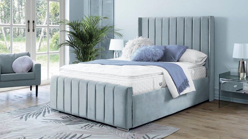 Topaz 3ft Single Bed Frame- Naples Grey