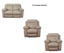 Bubble 2+1+1 Seater Reclining Sofa Set - Beige