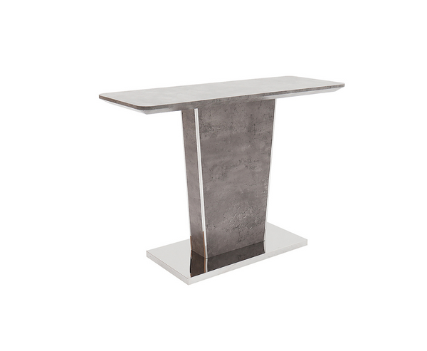 Peppe Console Table - Concrete Light Grey