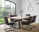 Brooke Dining Chair - Charcoal Grey